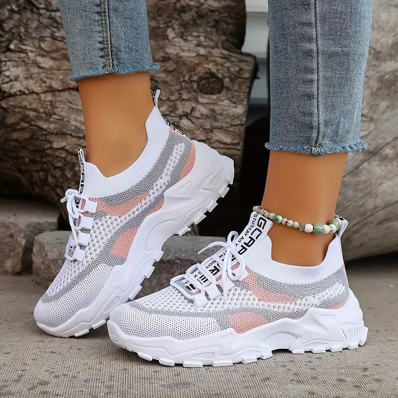 Women's Breathable Colorblock Sneakers