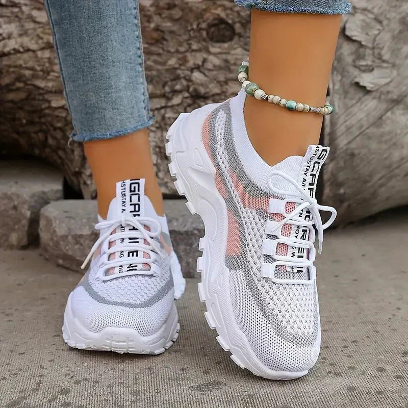 Women's Breathable Colorblock Sneakers